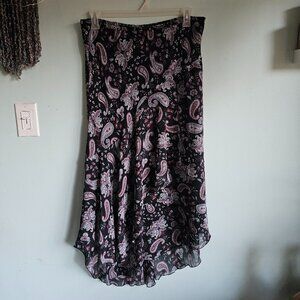 Cottagecore Kathie Lee Paisley Skirt Size 16